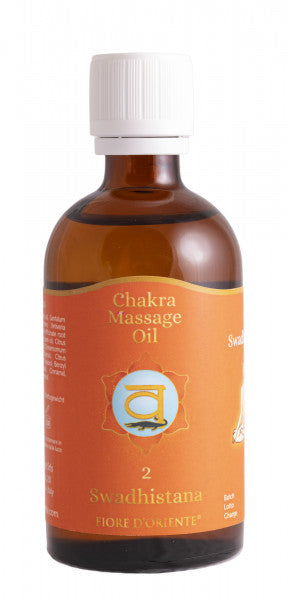 Sakral-Chakra Massage Öl 100 ml (Swadhistana)