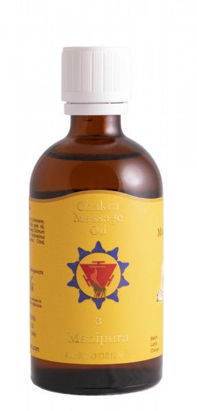 Solarplexus-Chakra Massage Öl 100 ml (Manipura)