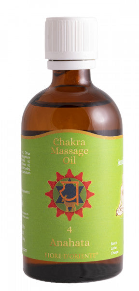 Herz-Chakra Massage Öl 100 ml (Anahata)