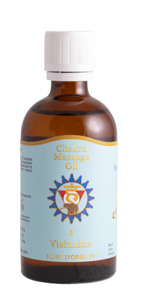 Kehl-Chakra Massage Öl 100 ml (Vishudda)