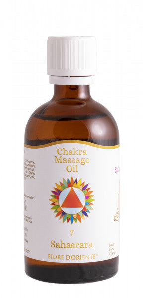 Kronen-Chakra Massage Öl 100 ml (Sahasrara)